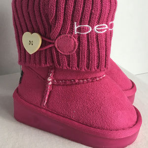BeBe Girls Pink Sz 5y Boots